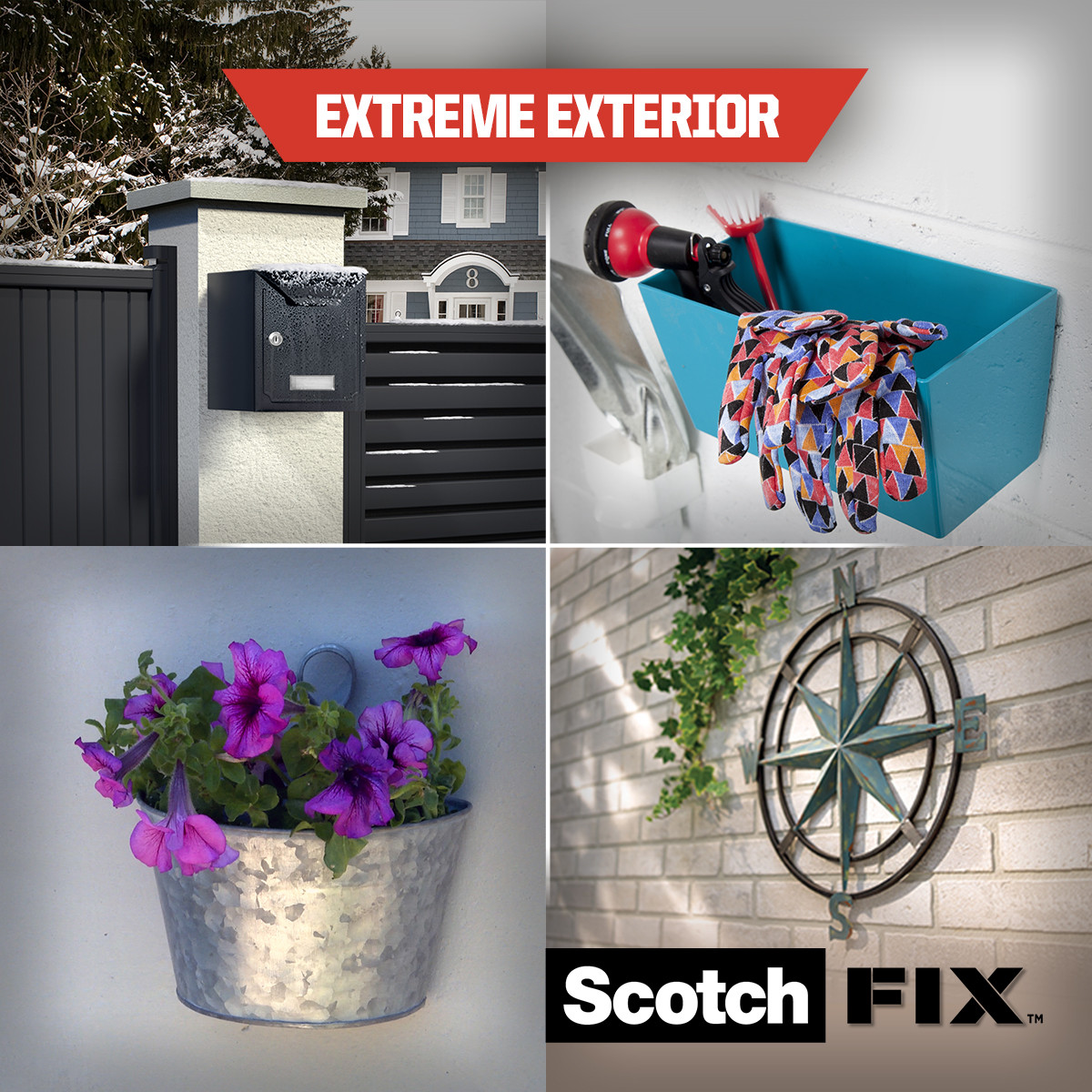 Supermocna zewnętrzna taśma mocująca Scotch-Fix™ 19 mm x 5 m